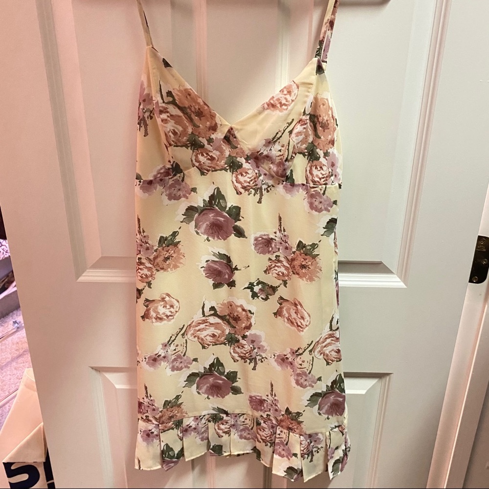 LuLu’s floral mini dress